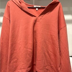 Splendid Vibrant Coral Hoodie